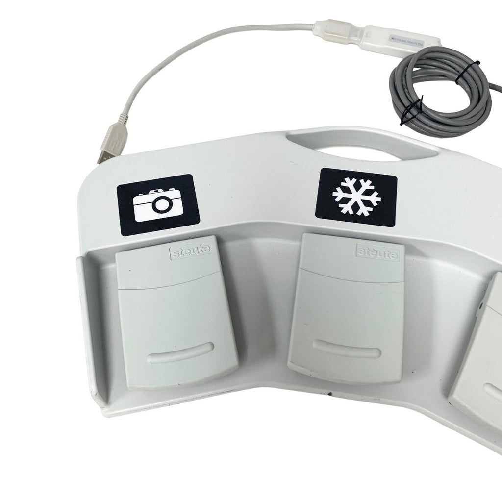 Steute REF 1224496, MKF 3 1PW-MED HID GP34, Foot Switch