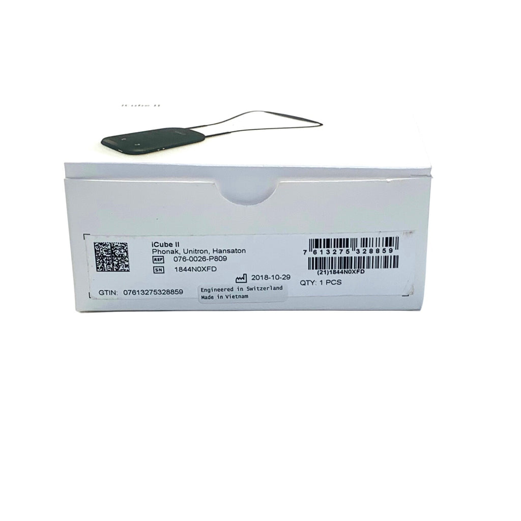 PHONAK REF 076-0026-P809, iCube lI UNITRON HANSATON HEARING AID PROGRAMMING