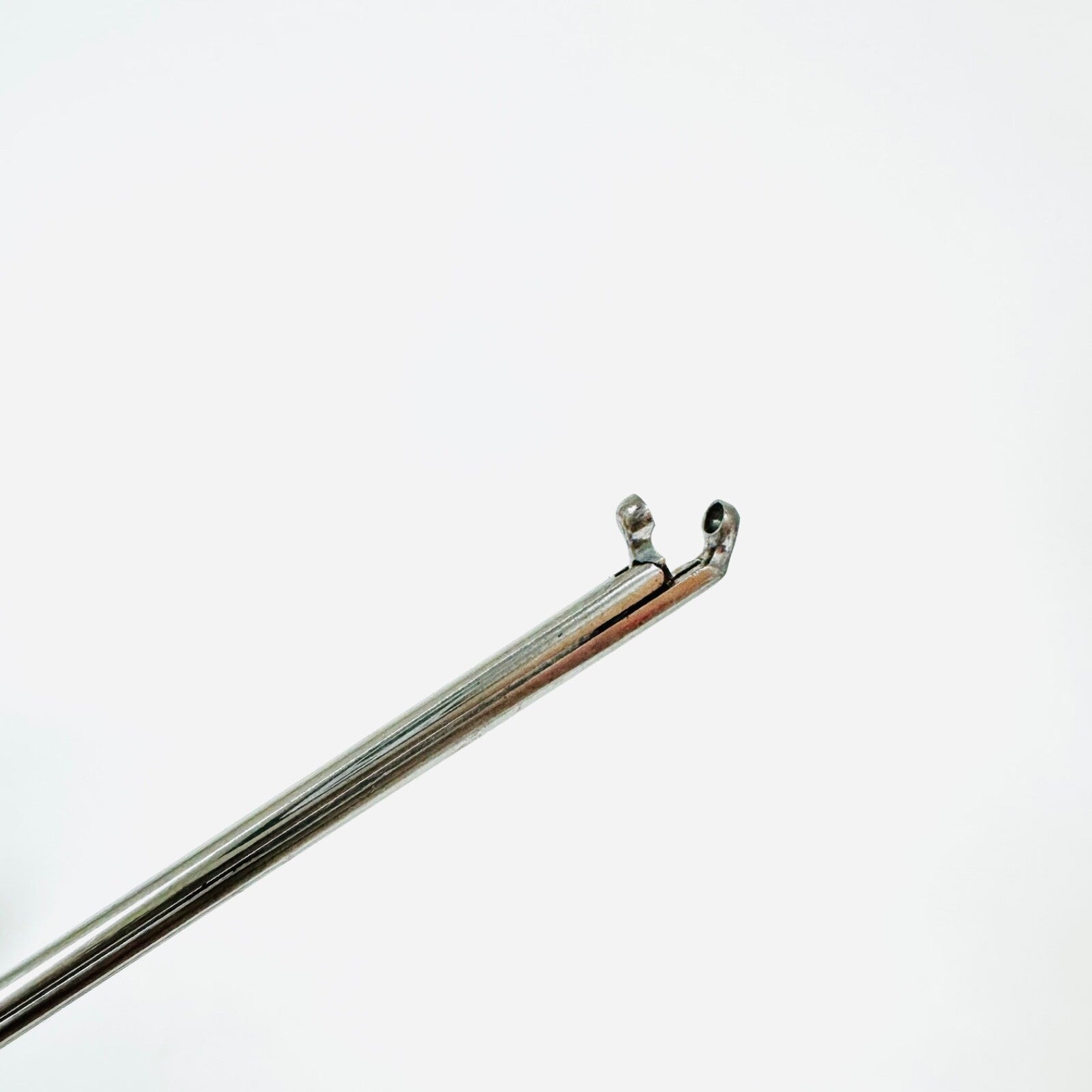 V. Mueller Microlaryngeal Grasping Angled UP CUP Forceps 11 Inch Instrument