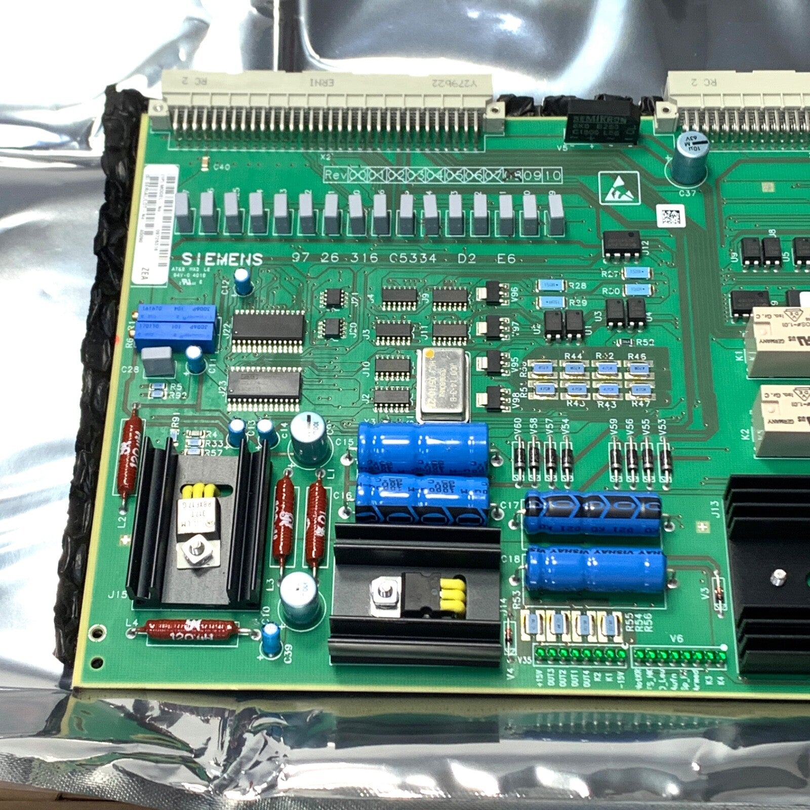 Siemens REF 9726316, C5334 D2 E6, Radiology Board