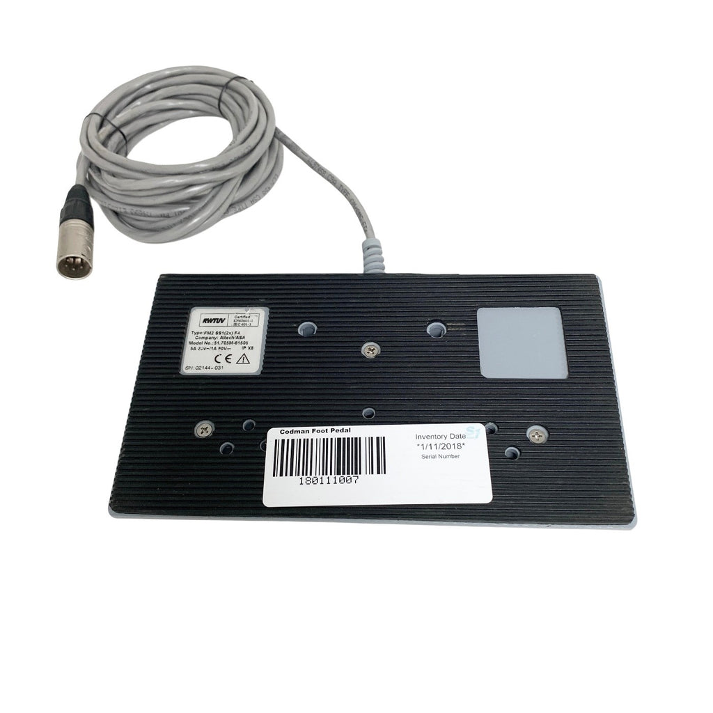 Codman REF 80-1149, TYPE FM2, Monopolar Footswitch, CUT COAG