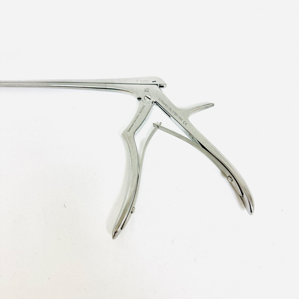 V. Mueller NL3785-164 Punch, Rhoton Sella 1mm Upcut 45 Deg Instrument