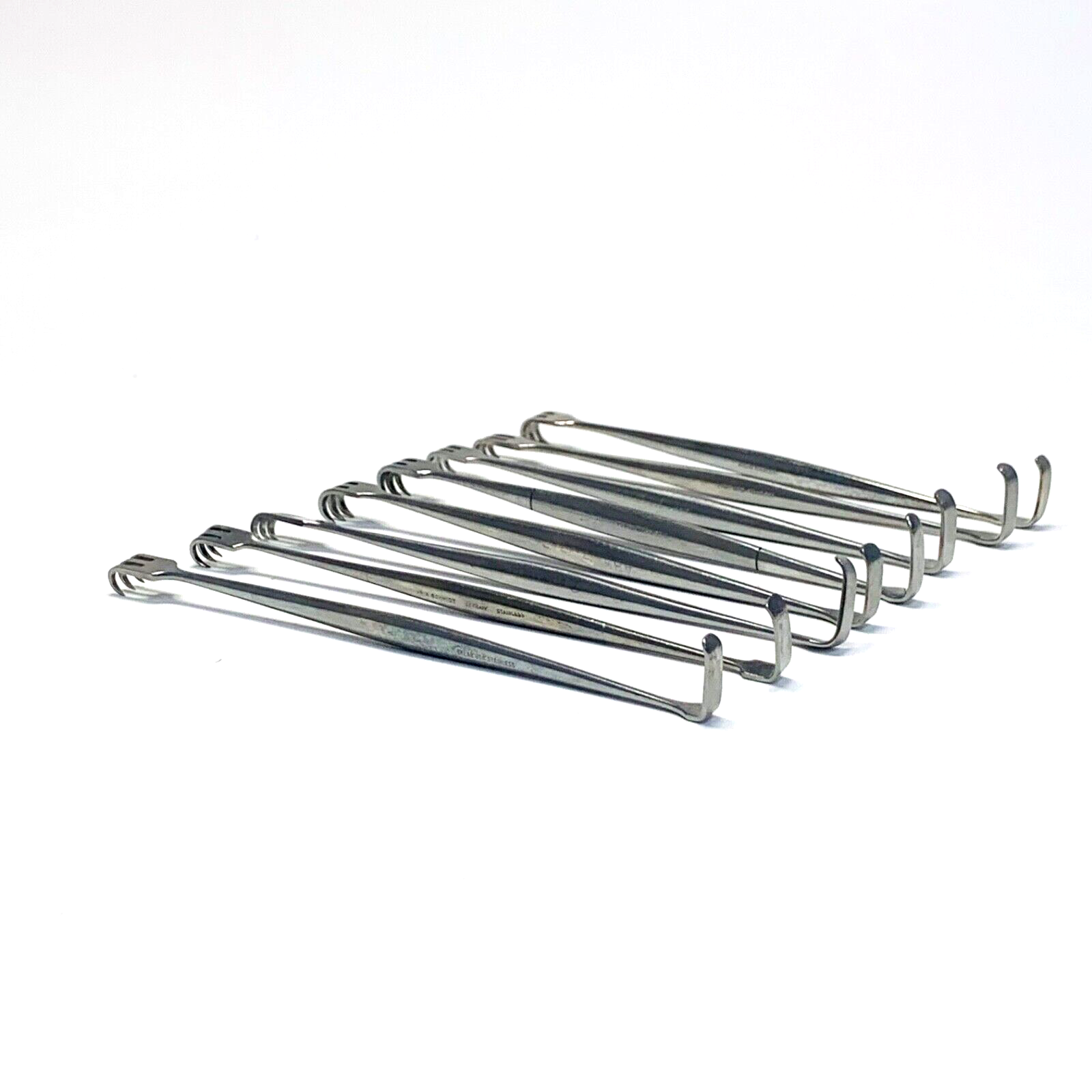 LOT OF 8 SURGICAL SENN RETRACTOR DOUBLE ENDED