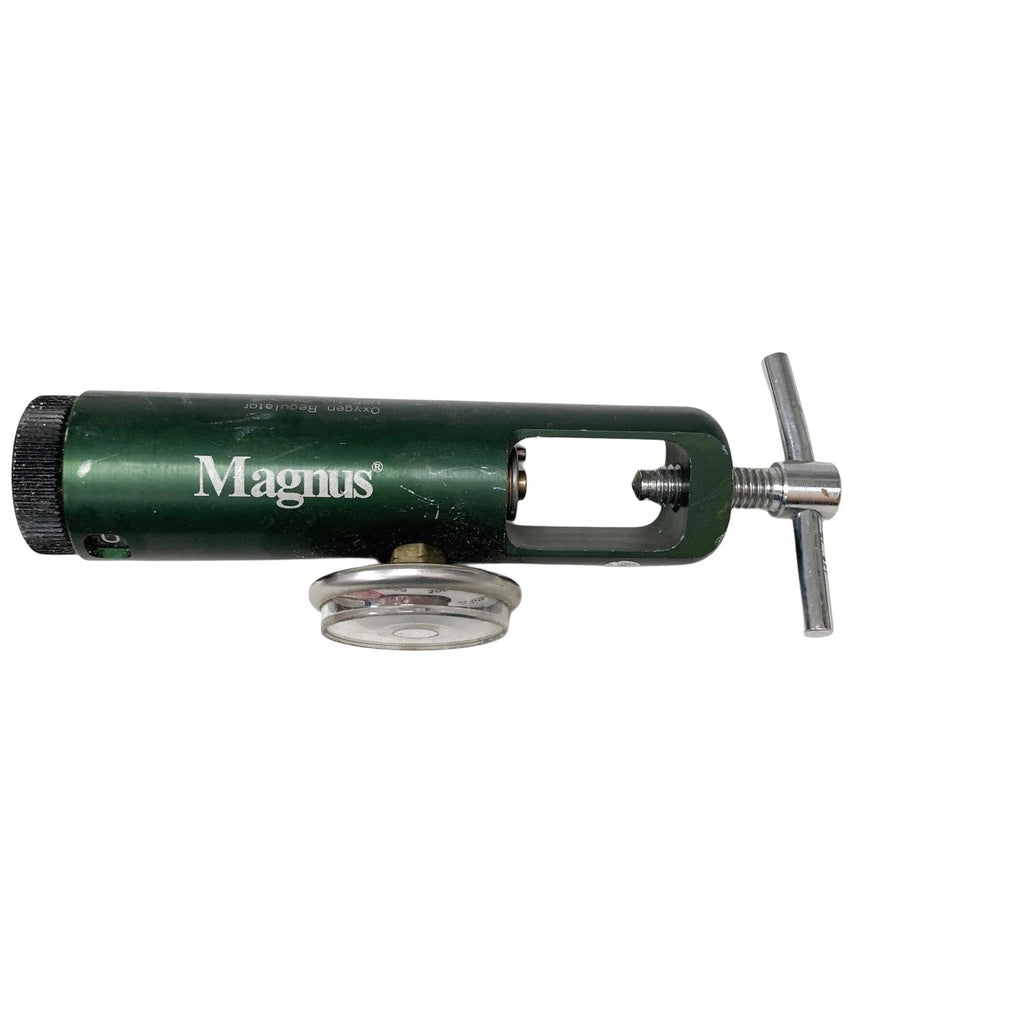 MAGNUS OXYGEN REGULATOR 50 PSI 1/03 IN1216328 GREEN NIP