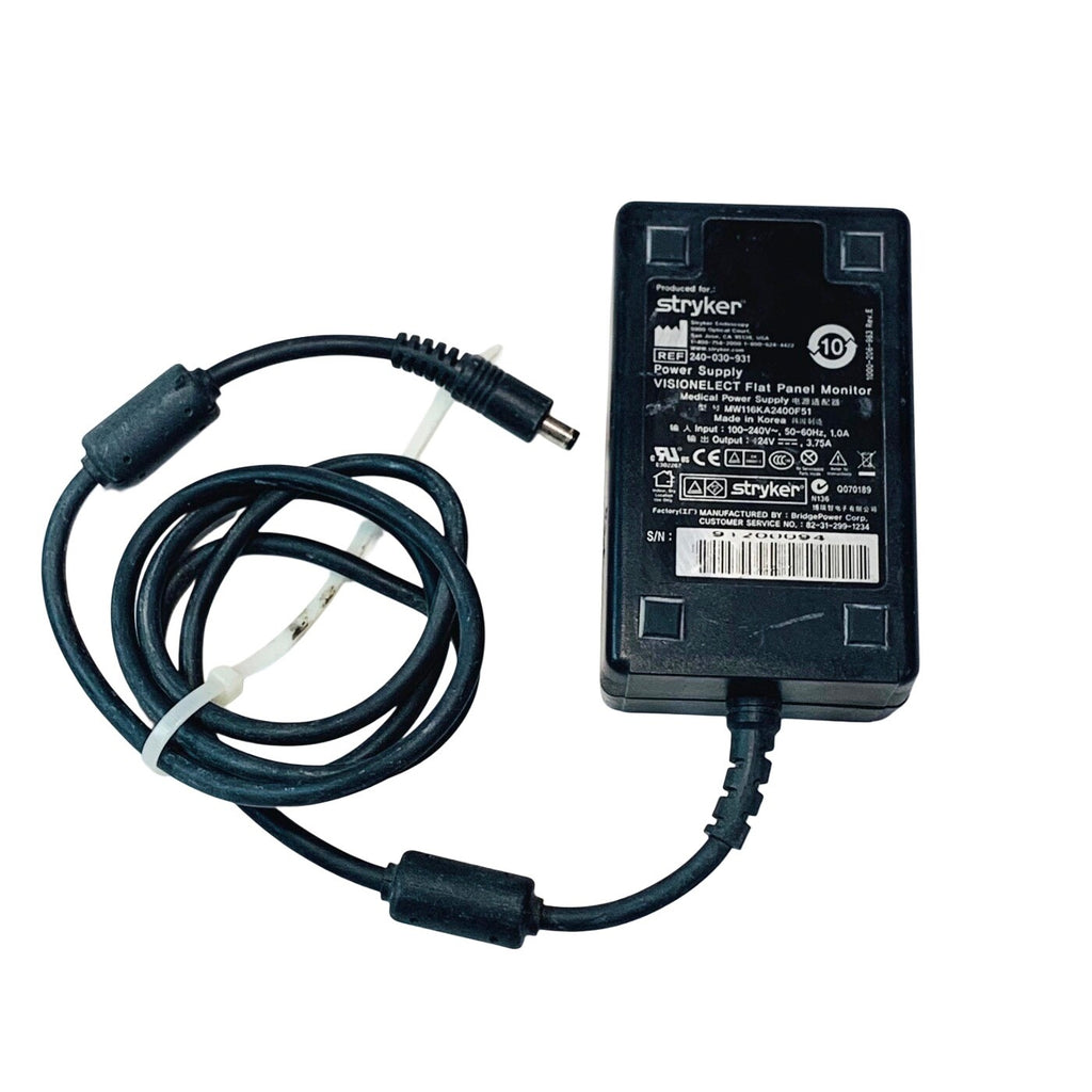 Stryker REF 240-030-931, 24V-3.75A, VISION ELECT FLAT PANEL MONITOR POWER SUPPLY