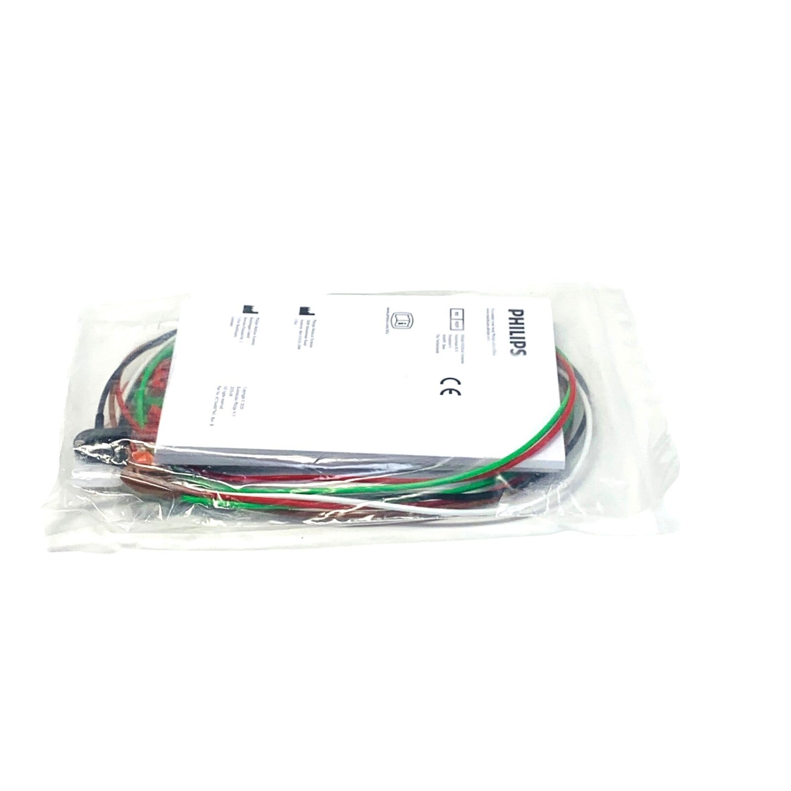 Philips REF M1968A, ECG Lead Set 5 Leads, Clip, Limb