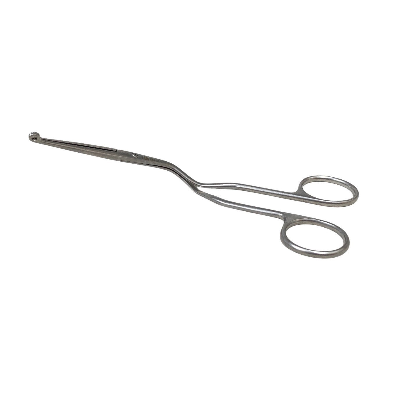 Aesculap Ref AN379R, Tilley Nasal Dressing Forceps 6.25" Bayonet Serrated ENT