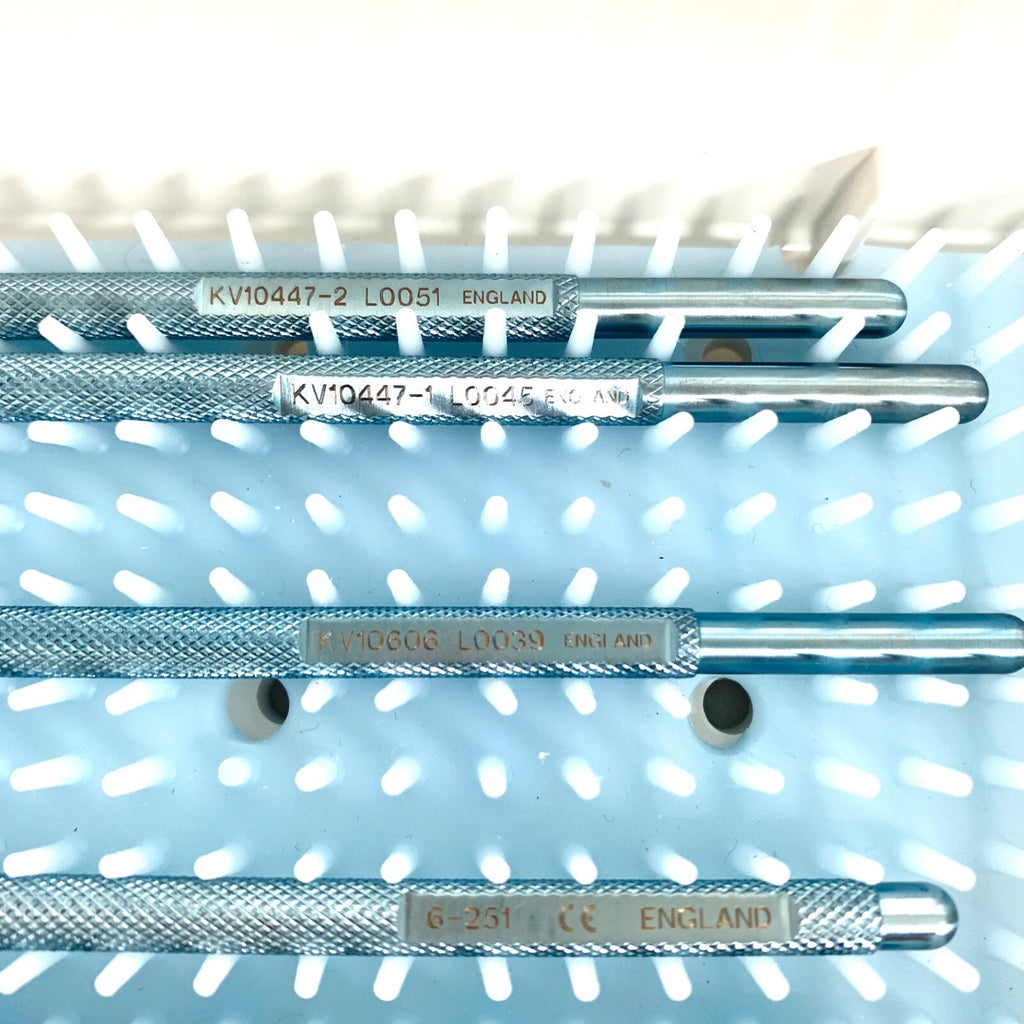 KERAVISION MICRO SURGERY OPTHALMIC INSTRUMENT LOT OF 12 W/ CASE