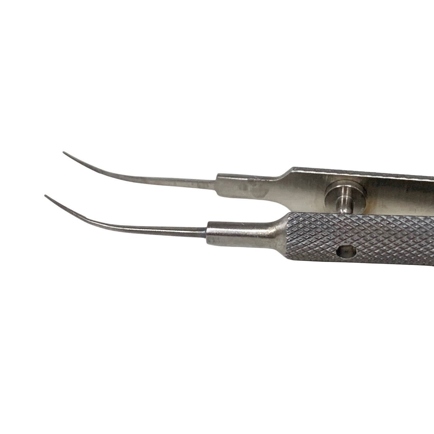 Storz E3192FT Girard Fine Tying Forceps Curved 5mm Platform Ophthalmic Surgical