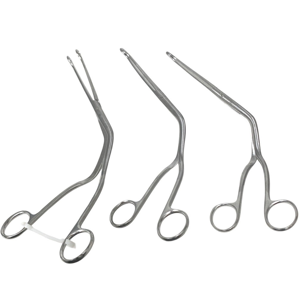 UNBRANDED LOT OF 3 MAGILL FORCEPS