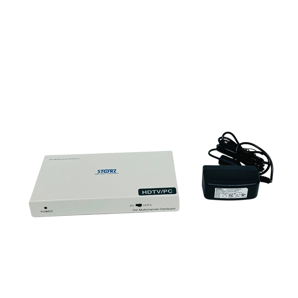 K STORZ WUIS685 / DMD-H102 DVI Multichannel Distributor / Amplifier W/ Power Sup