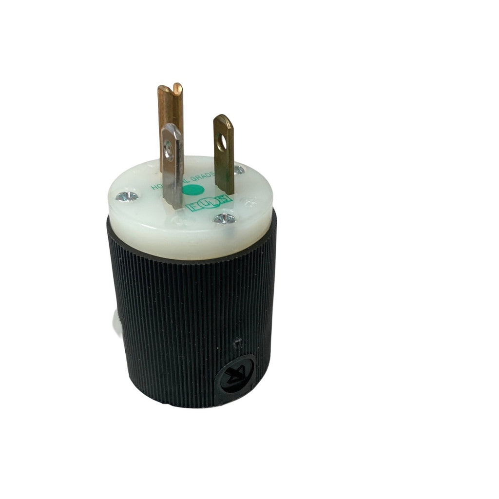 Hubbell Ref HBL8215C Hospital Grade Plug 15A 125V NEMA 5-15P Insulgrip - New/NOS