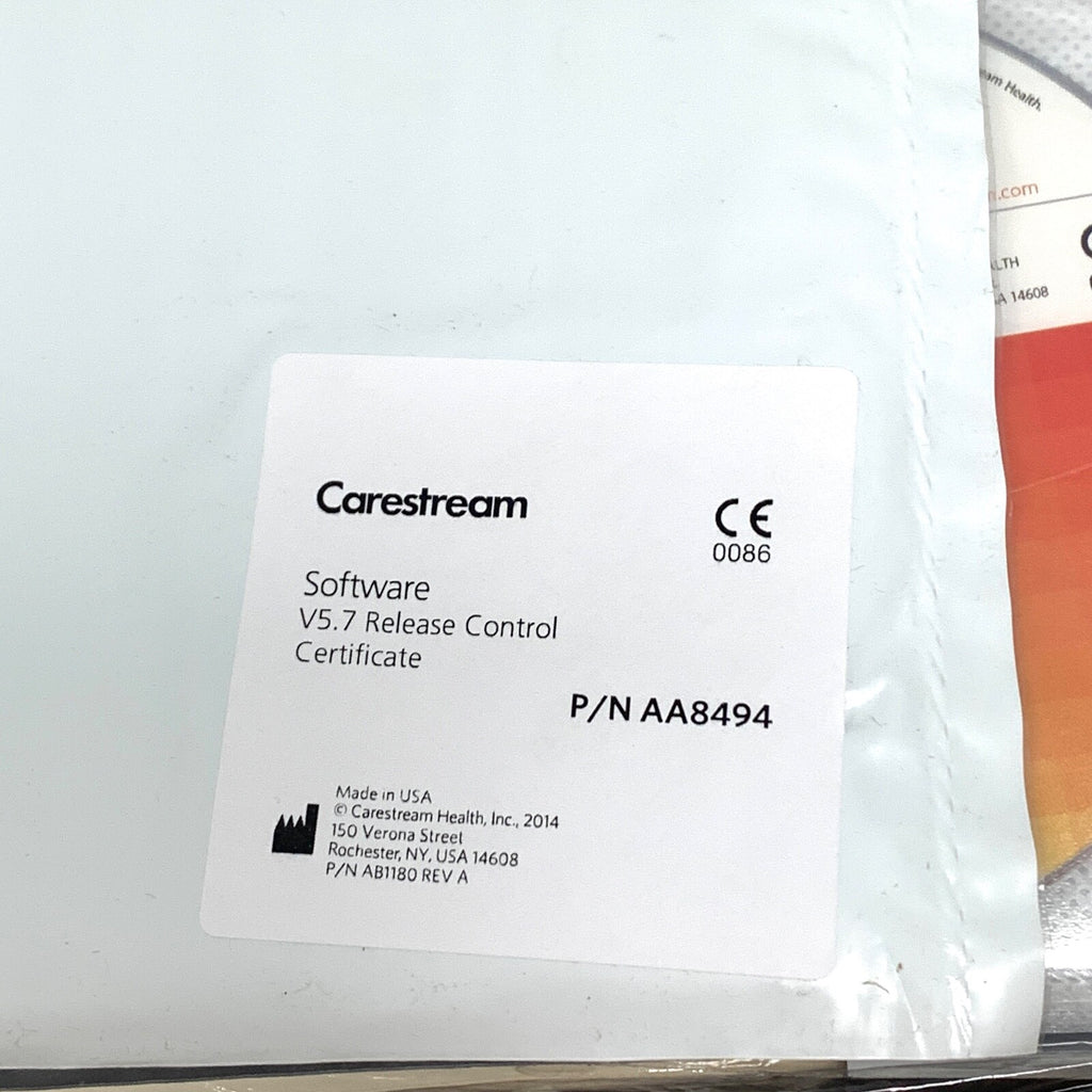 Carestream REF 1033240, V5 Software Upgrade for DRX Mobile Systems on V5.X