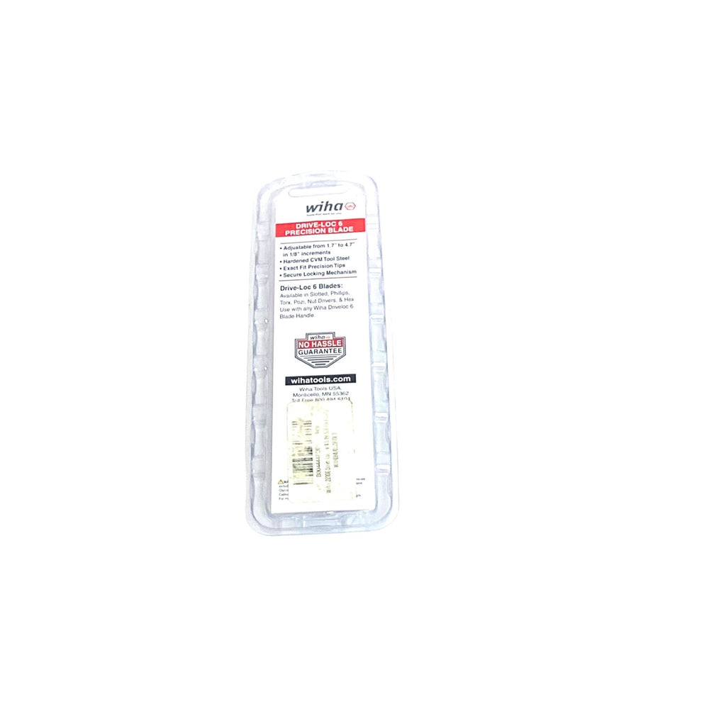 WIHATOOLS REF 28106, Drive-Loc VI Slotted Reversible Blade 3.5mm x 4.5mm
