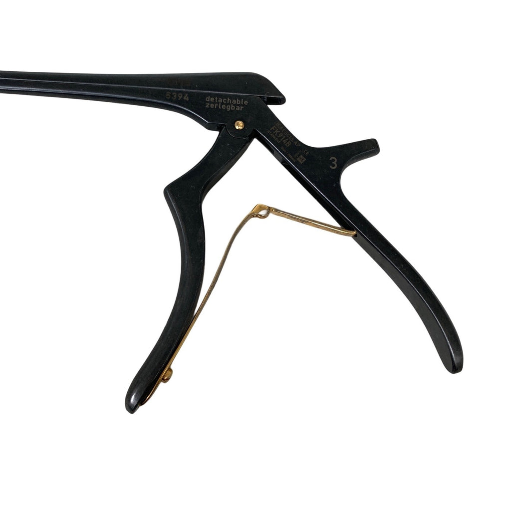 Aesculap FK914B Noir Kerrison Bone Punch 3mm 130 Upward Detachable Surgical