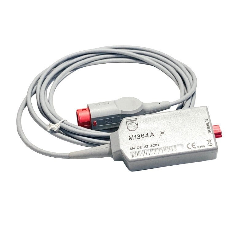 PHILIPS REF M1364A, Fetal ECG Monitor DECG/MECG Cable