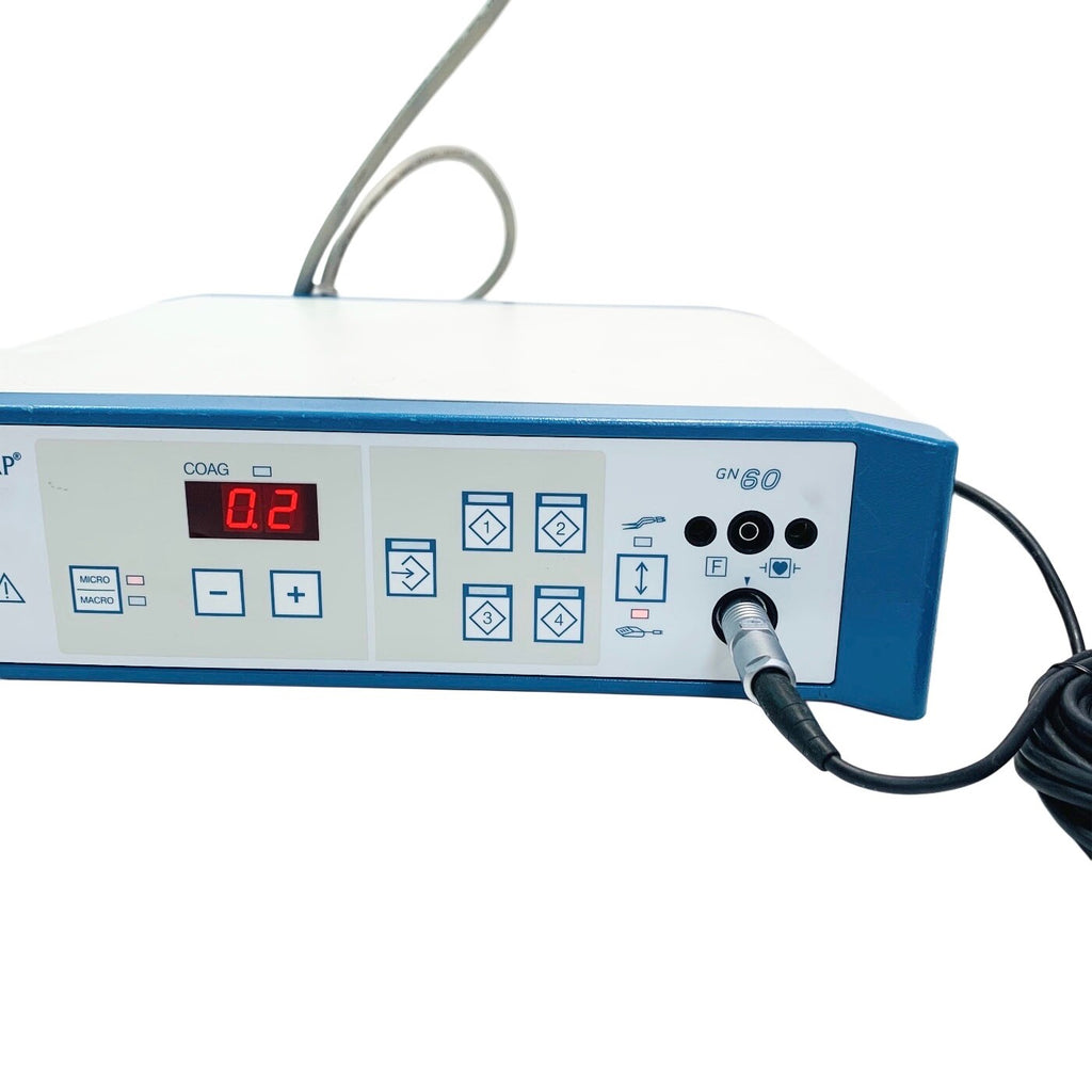 Aesculap REF GN60 HIGH FREQUENCY GENERATOR w/ MARQUARDT REF 2410.0401 FOOTSWITCH