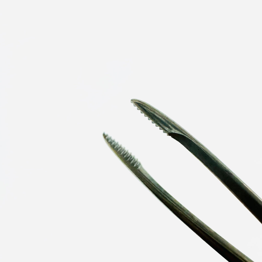 V. Mueller AU6150 Ear Forceps Delicate, Serrated Cup 8 1/2 Inch instrument