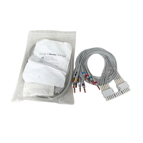 Burdick Ref 9293-039-50, 10 Lead ECG EKG Patient Cable RDS