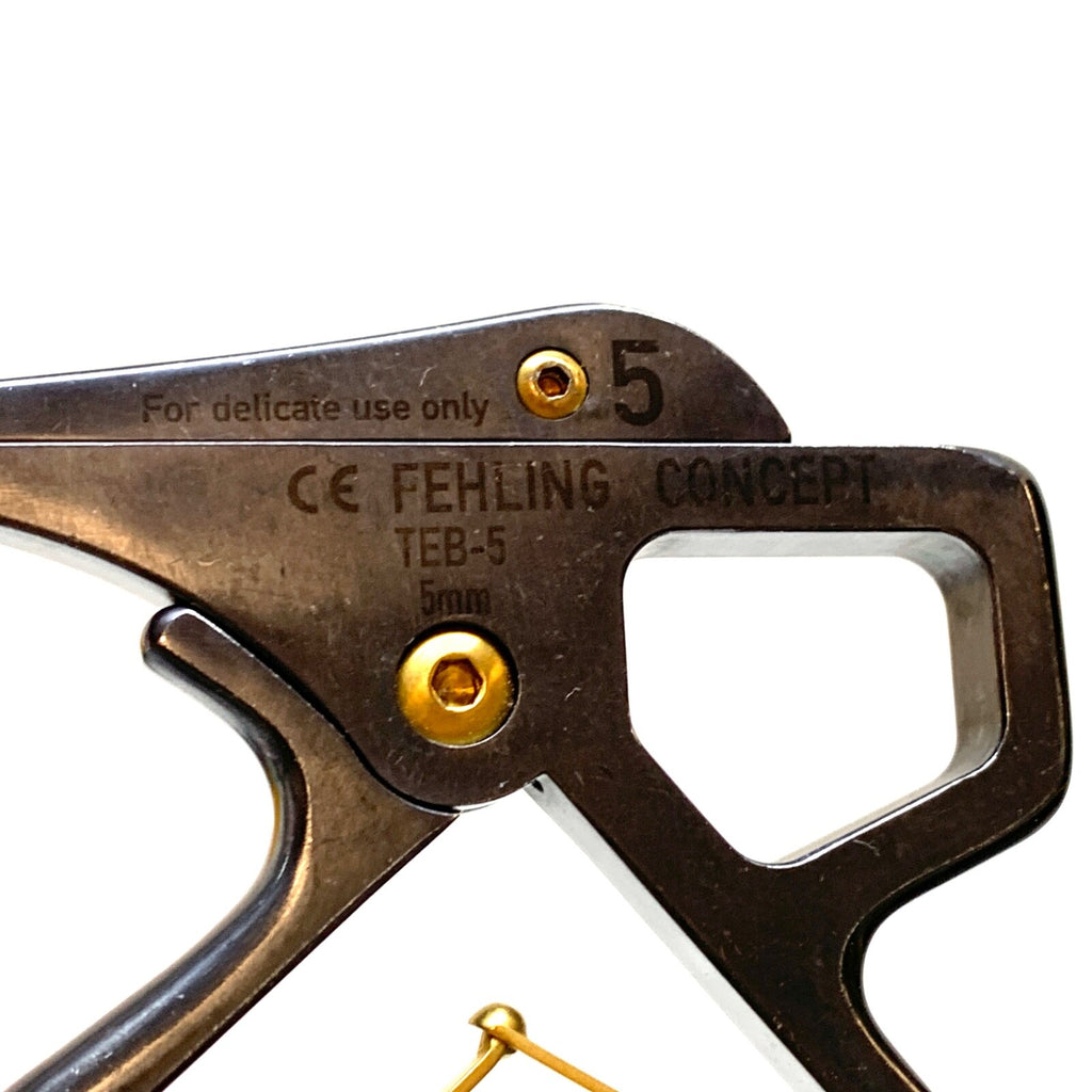 Fehling REF TEB-5, 5mm Concept Classic Kerrison Punch, Flat Foot