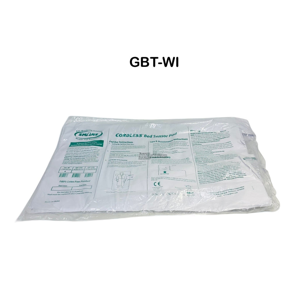 Smart GBT-WI Bed Sensor Pad CordLess 20 X 30 Inch