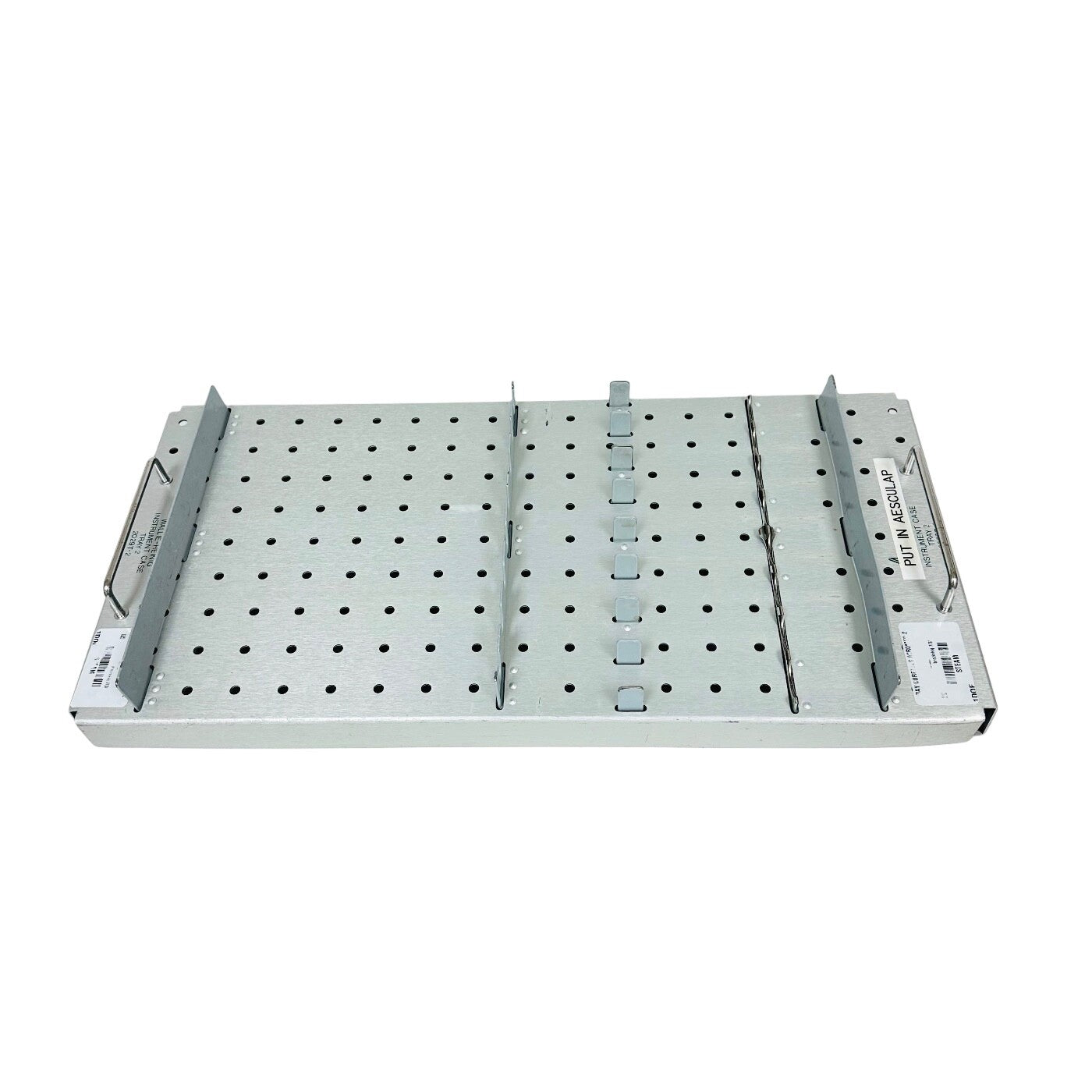 Acromed 2029T-1  &  2029T-2  Instrument Case Tray 1 And Tray 2 For Curettes Set