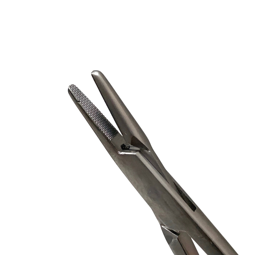 Aesculap BM067US Hegar Needle Holder 7" Tungsten Carbide Gold Handle German Stee
