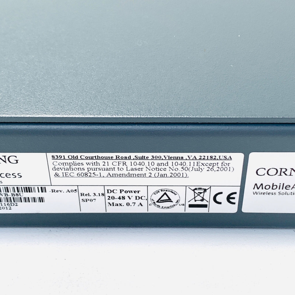 GE Corning Mobile Access REF EA-WB-B8U, Base Unit 8 Links