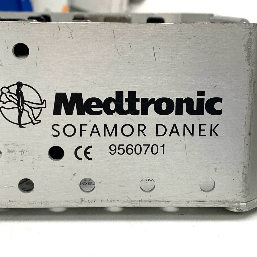 Medtronic REF 9560701, METRx System Large Tubes Tray, Set of 11 Instruments