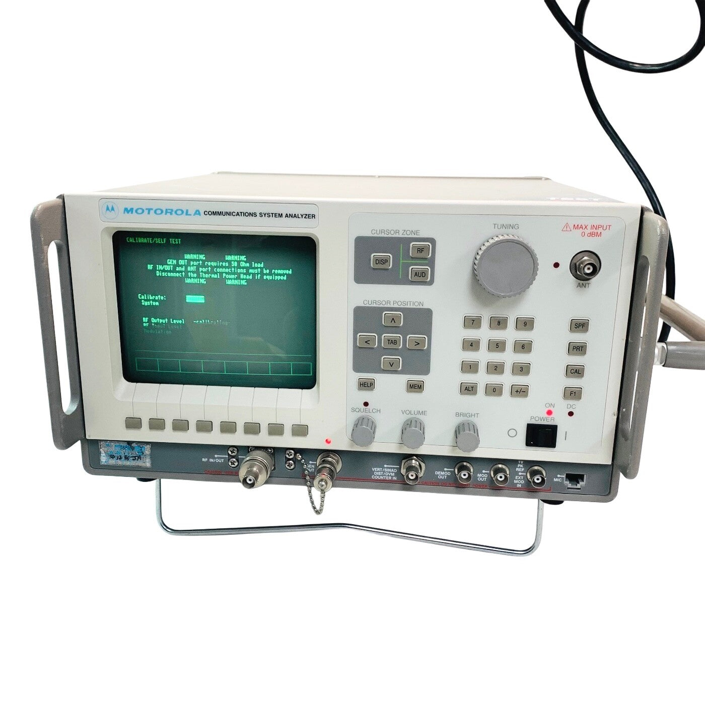 MOTOROLA Ref R2600CNT, COMMUNICATION SYSTEM ANALYZER