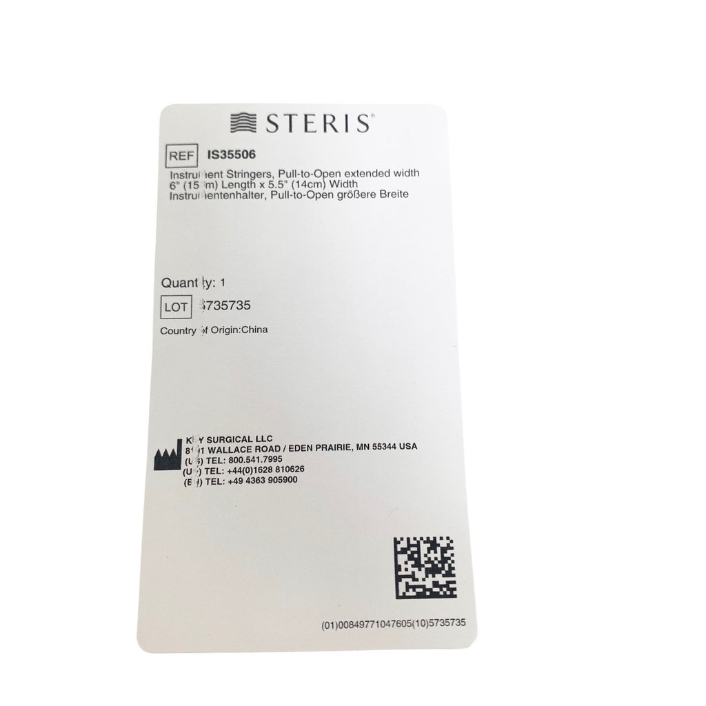 STERIS REF IS35506, Instrument Stringers, Pull-to-Open extended width 6"