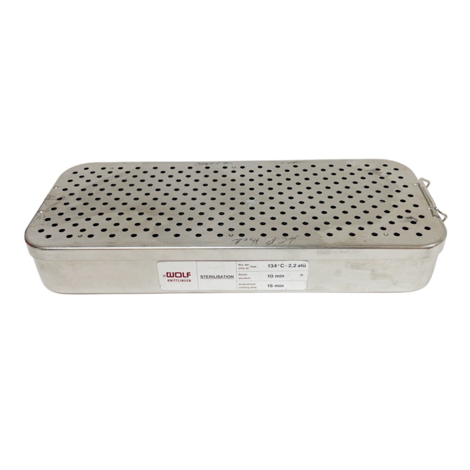 R. Wolf Knittlingen Sterilisation Stainless Steel Case Length 16 In