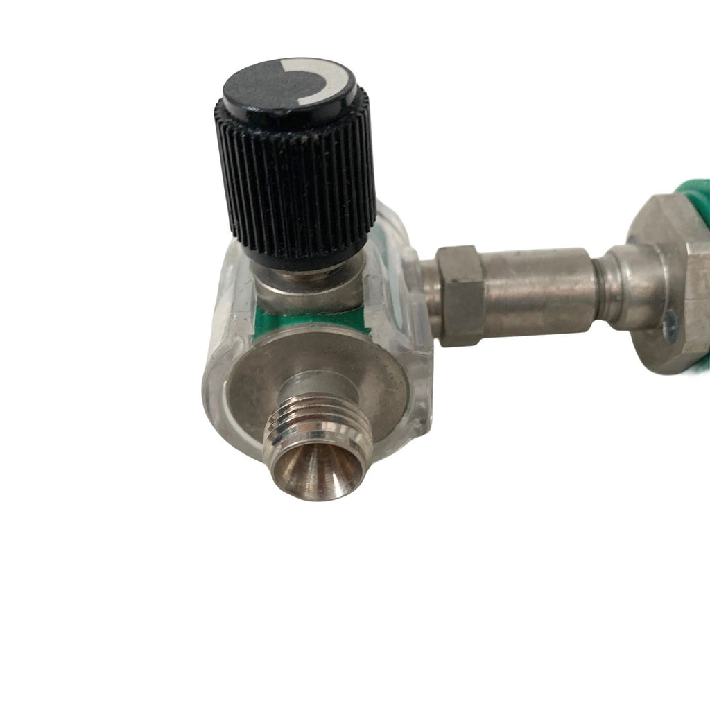BOC Style Medical Oxygen Flowmeter 0-15 LPM Male Quick Connect O2 Thorpe