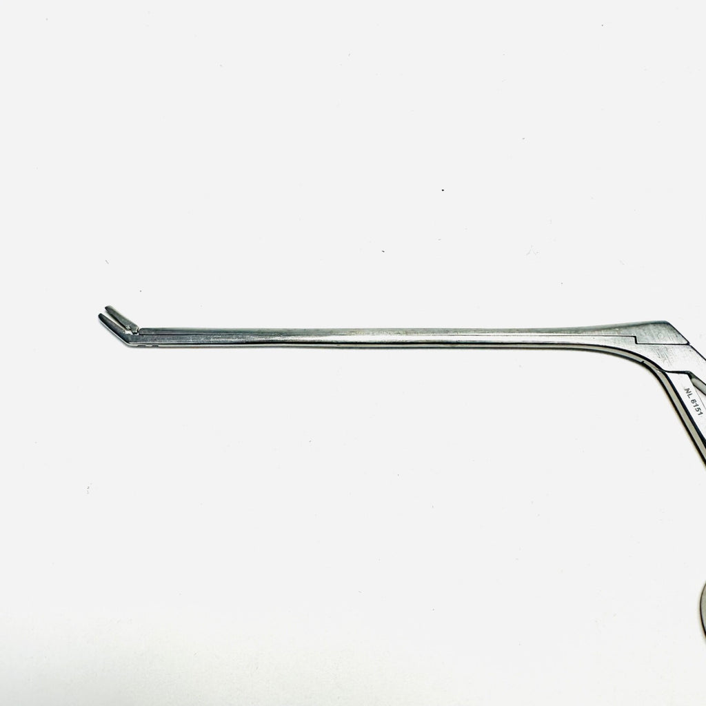 V. MUELLER NL6151 Pituitary Rongeur Forceps Angled Up 3 X 10 Mm Cup, 7 In