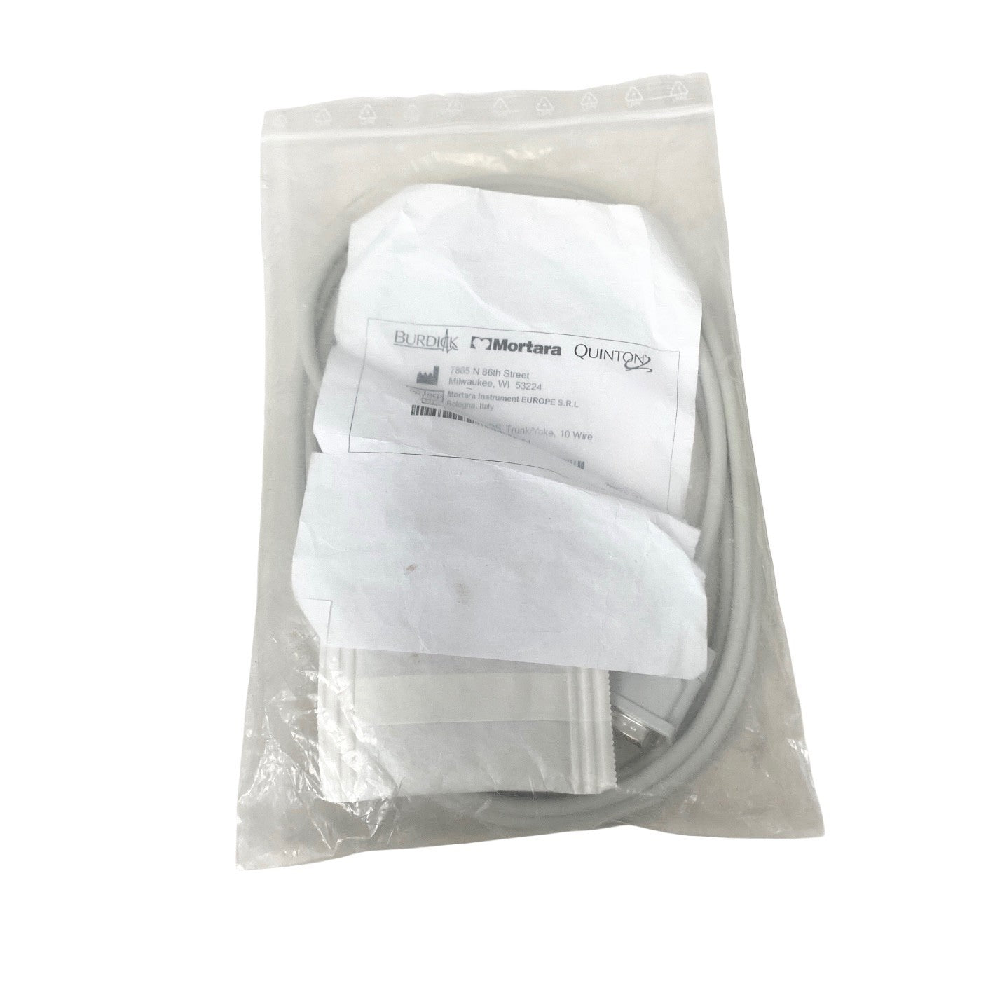 Burdick Ref 9293-039-50, 10 Lead ECG EKG Patient Cable RDS