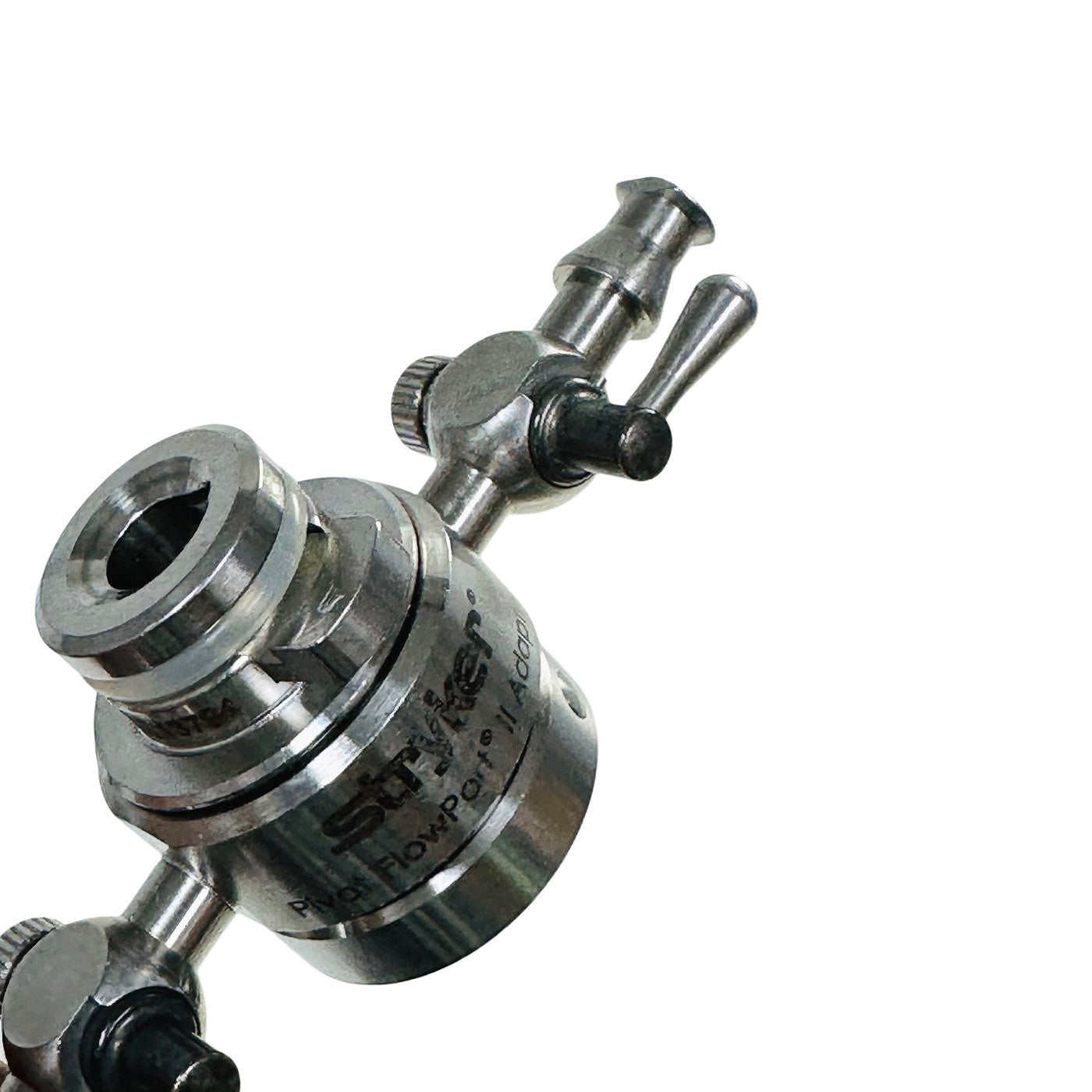 Stryker CAT00778 FlowPort II Adapter for Arthroscopy Access Optical Coupler