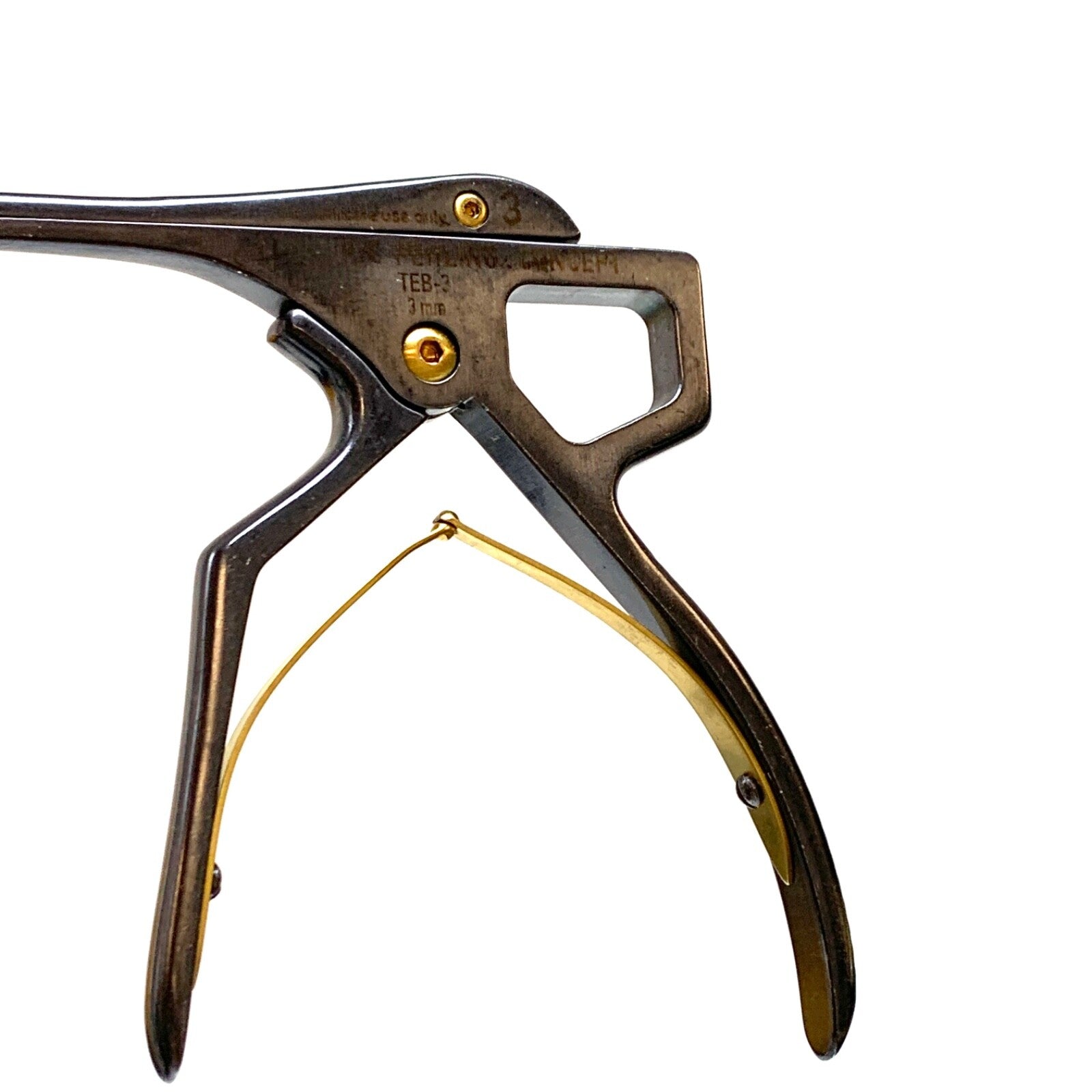 Fehling REF TEB-1,TEB-2,TEB-3, 1,2,3mm Concept Classic Kerrison Punch, Flat Foot