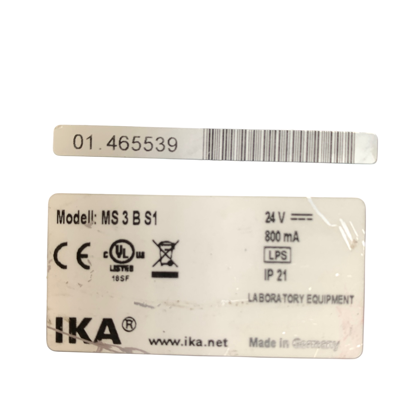 IKA MS 3 BASIC