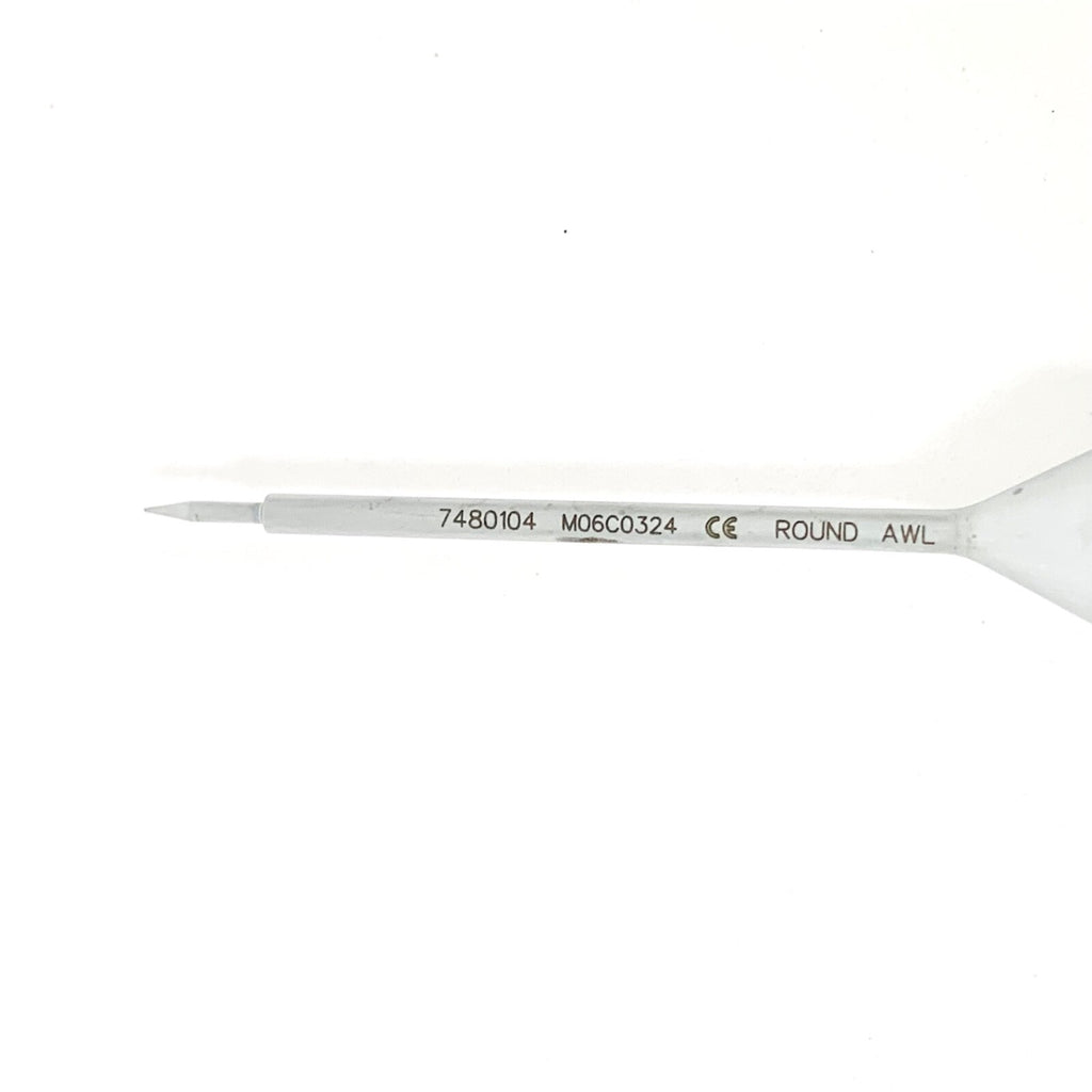 Medtronic 7480104 In-Line Handle Round Awl Instrument