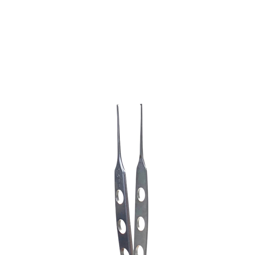 JARIT REF 355-120, Bishop-Harmon Iris Forcep 1 x 2 Teeth, 0.6mm, Straight