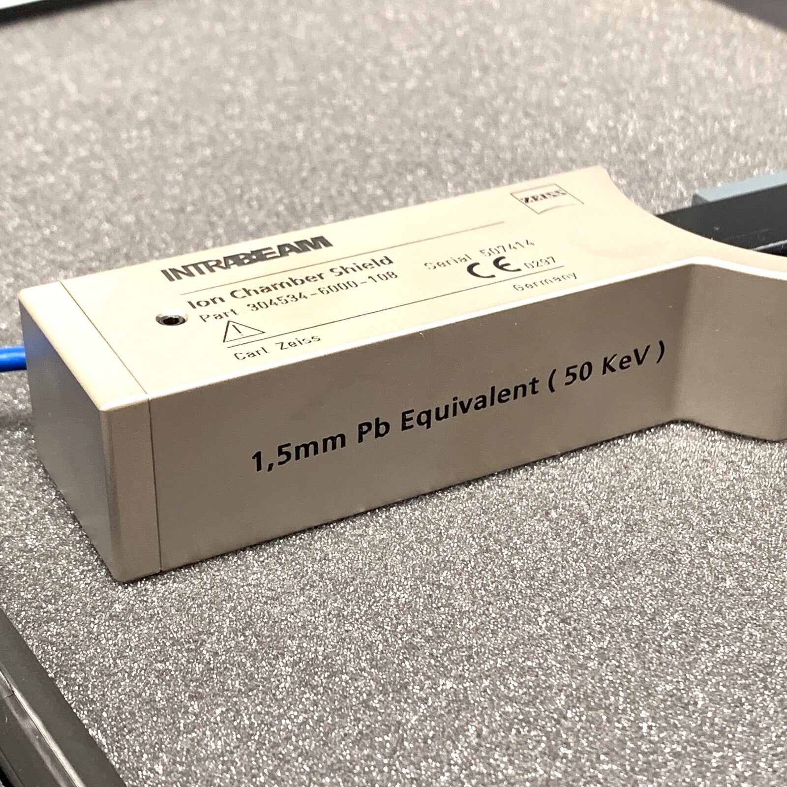 Carl Zeiss REF 304534-6000-108, Intrabeam Ion Chamber Shield, Soft X-ray Chamber