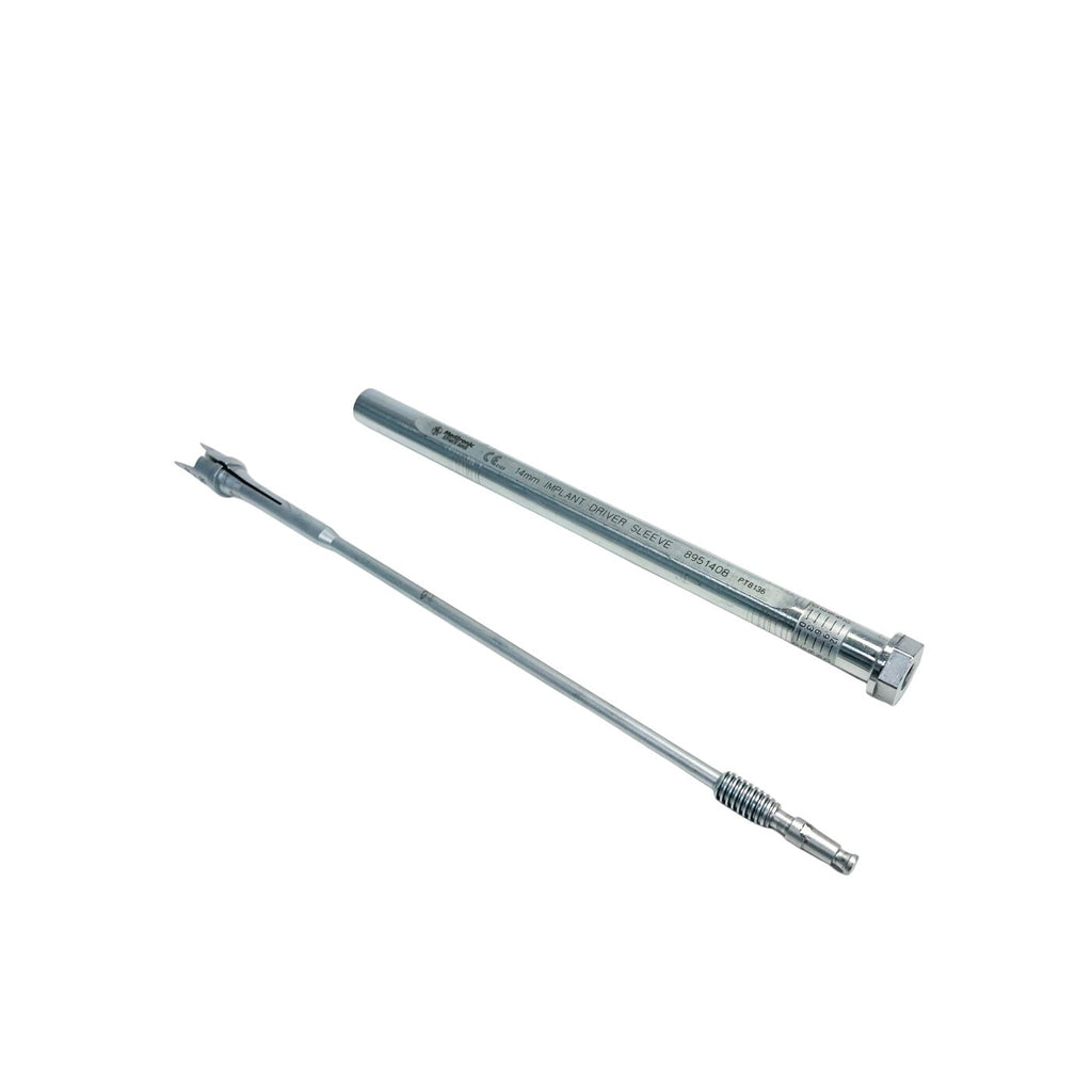 Medtronic 8951408 14mm Implant Driver Sleeve W/ 8951409 Holder 14mm X 20mm