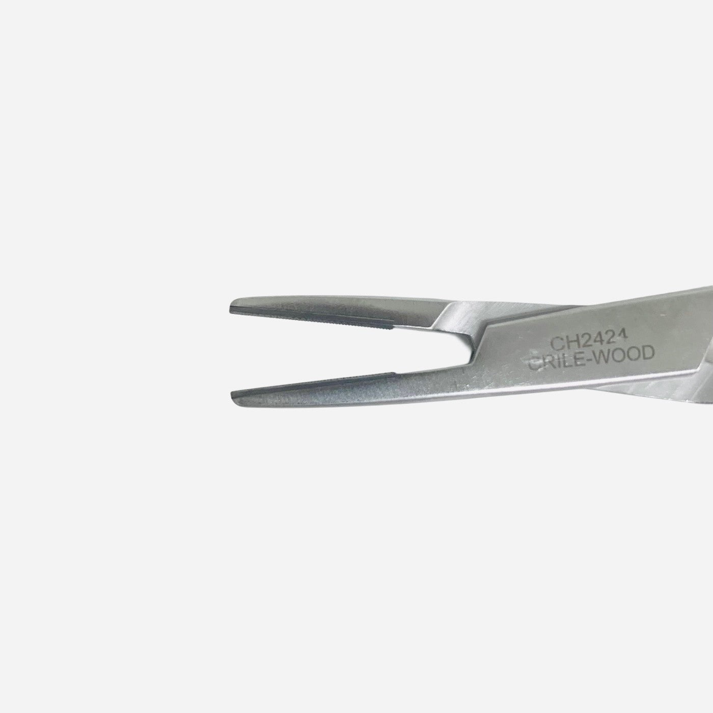 Crile-Wood Needle Holder Tungsten Carbide Inserts, Straight 8in Length X:CH2424