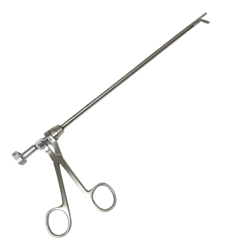OLYMPUS REF A2262, RIGID OPTICAL 12 DEGREE STONE GRASPING FORCEPS