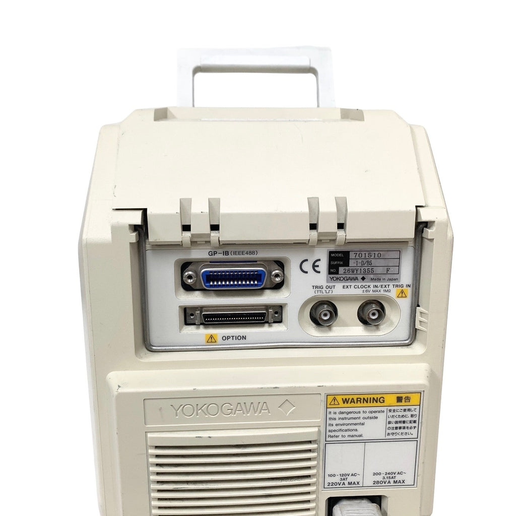 Yokogawa DL1540 Digital Oscilloscope 150MHz 200MS/s 8-bit 4-Channel REF 701510
