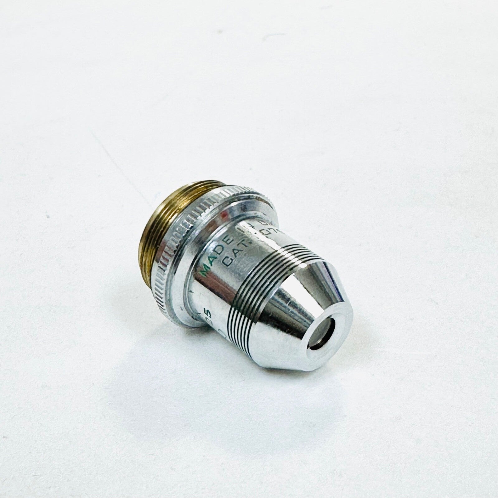 AO 1076  10 X N.A..25  Microscope Objective Lens Made in USA