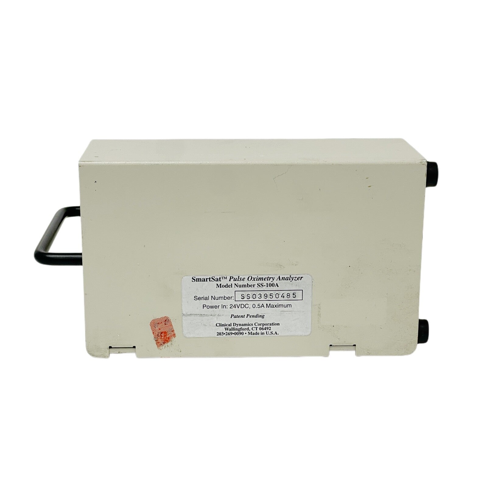 Clinical Dynamics REF SS-100A SmartSat Pulse Oximetry Analyzer