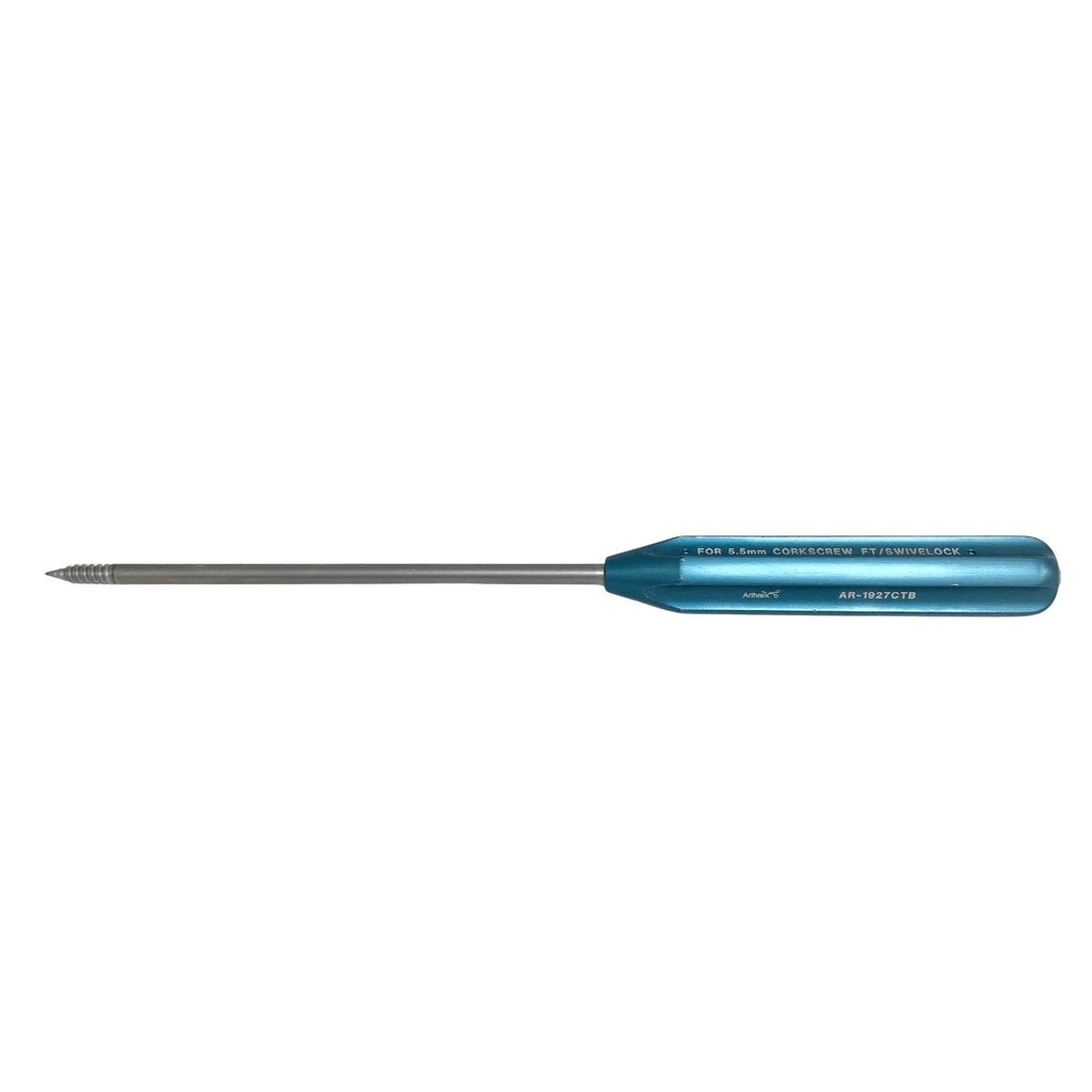 Arthrex REF AR-1927CTB, Punch/Tap for 5.5 mm Corkscrew FT & SwiveLock Anchor