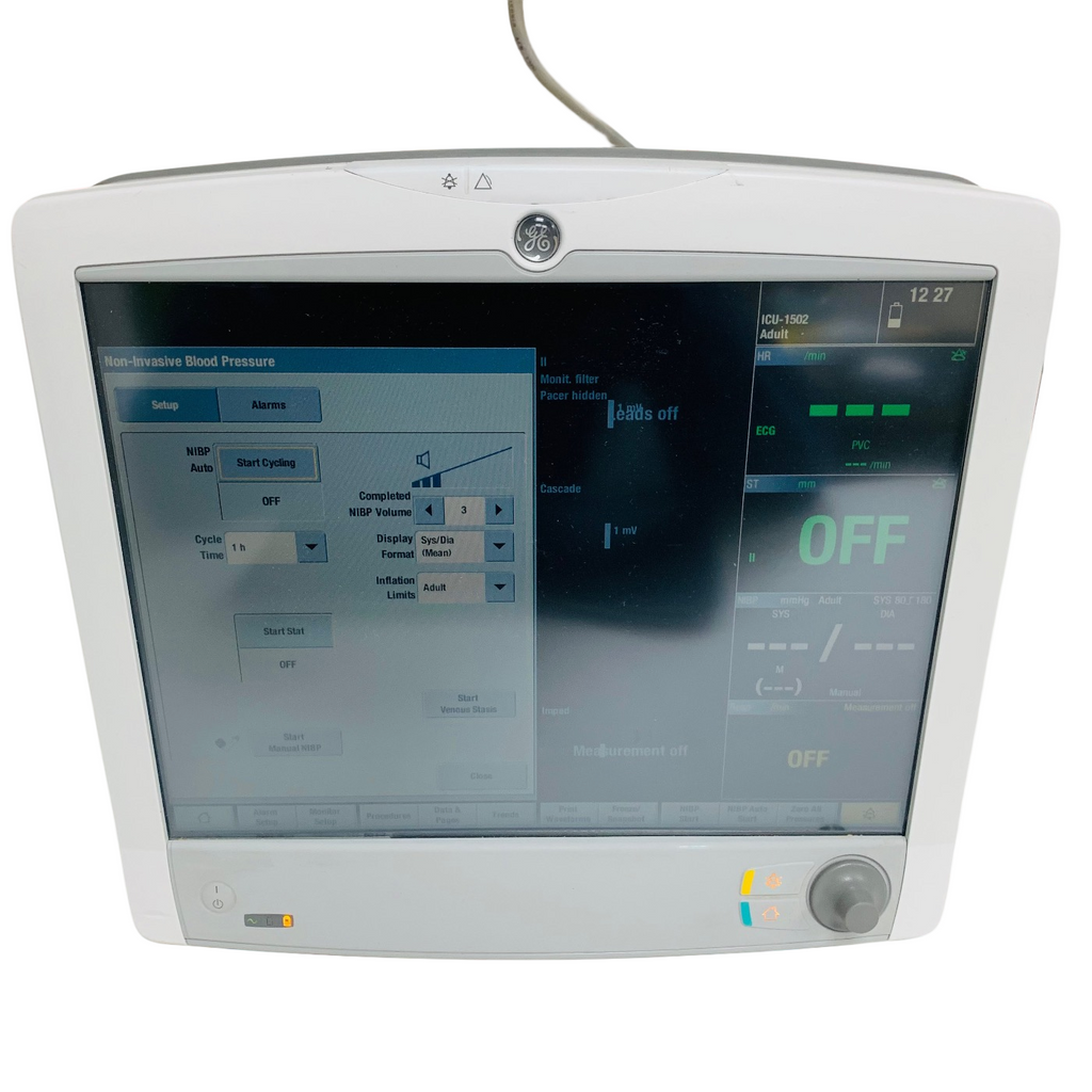 GE Healthcare Type B650-01 Patient Monitor W/ Module Type E-PSMP-01