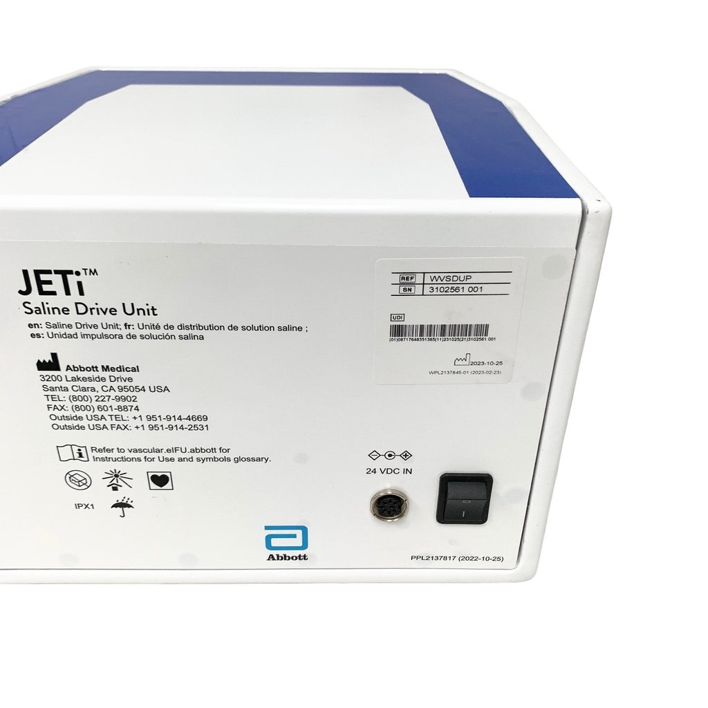 Abbott REF WVSDUP, JETI Saline Drive Unit w/ power supply
